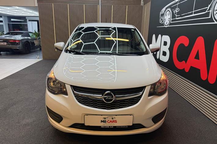 Hvid Opel Karl fra 2016