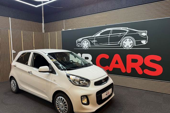 Hvid Kia Picanto fra 2016