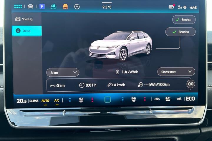 Sølv VW ID.7 fra 2026
