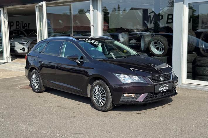 Rød Seat Leon fra 2018