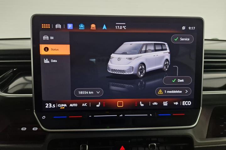 Orange VW ID.Buzz fra 2025