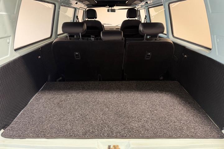 Blå VW Transporter fra 1986