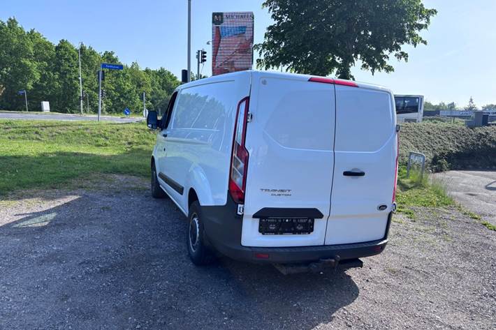 Hvid Ford Transit Custom 270 L1 fra 2017