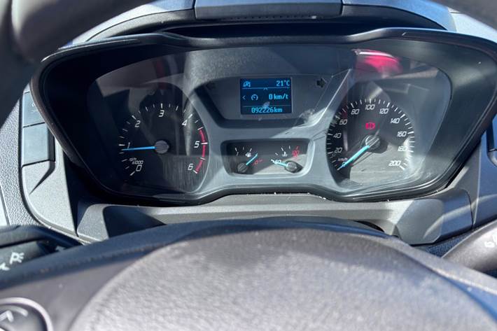 Hvid Ford Transit Custom 270 L1 fra 2017