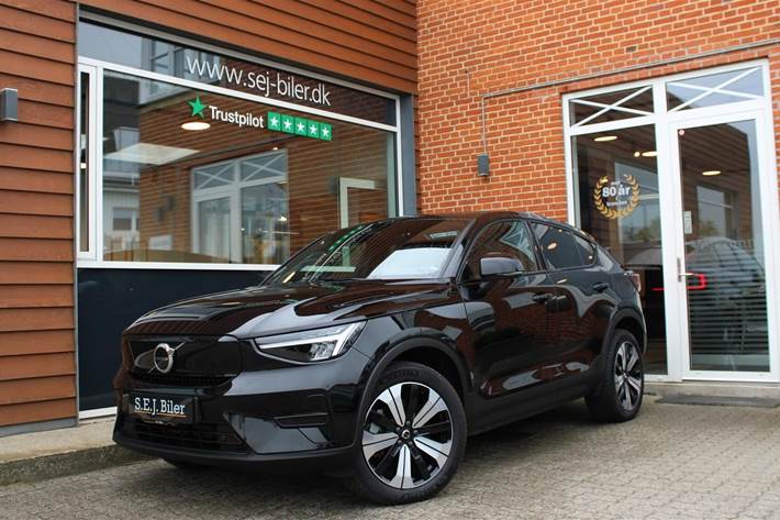 Sort Volvo C40 fra 2023