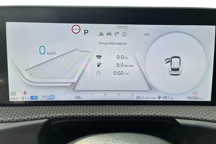 Beige Kia EV6 fra 2023
