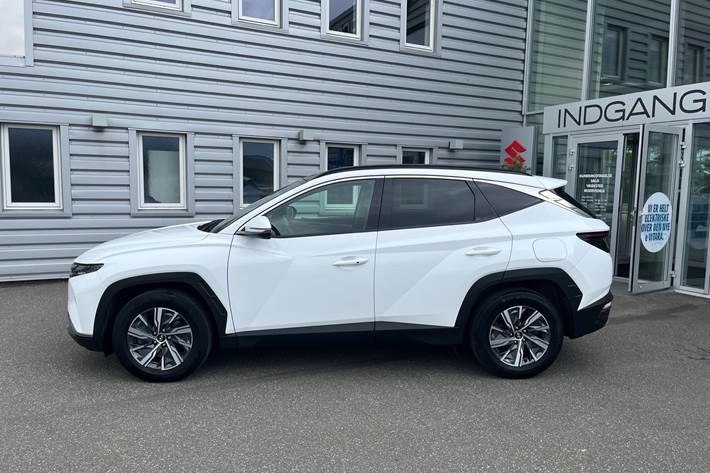 Hvid Hyundai Tucson fra 2021