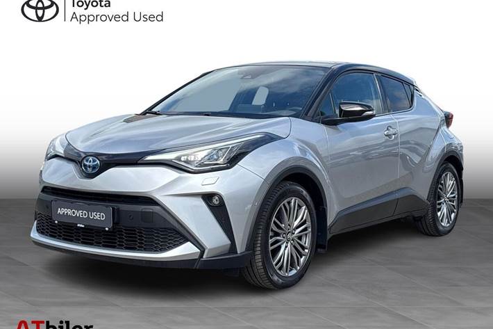 Sølv Toyota C-HR fra 2023
