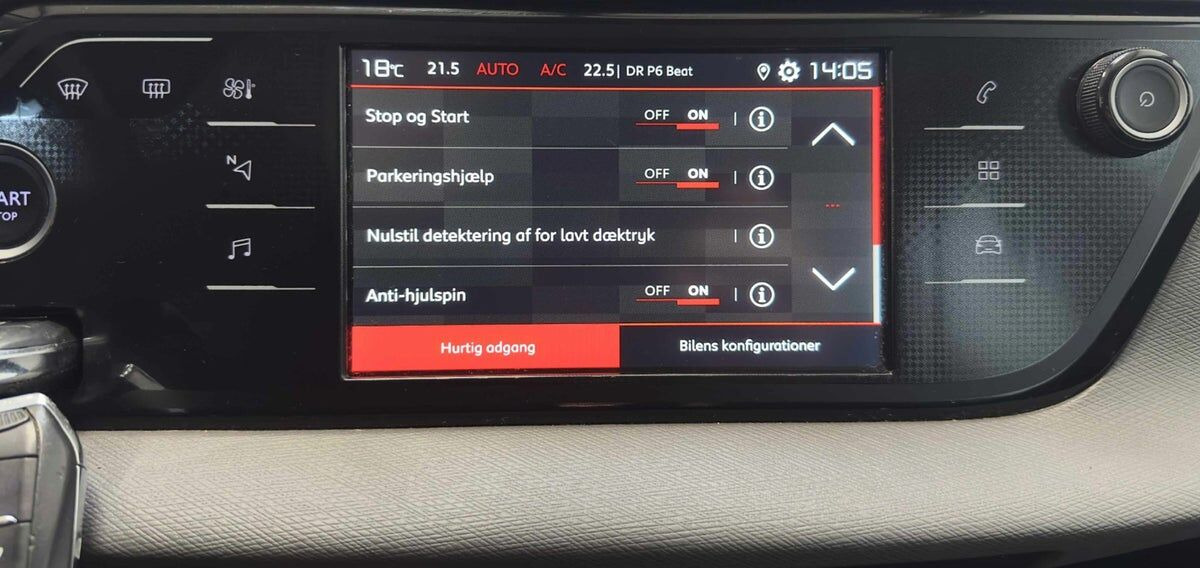 Sølv Citroën Grand C4 SpaceTourer fra 2019