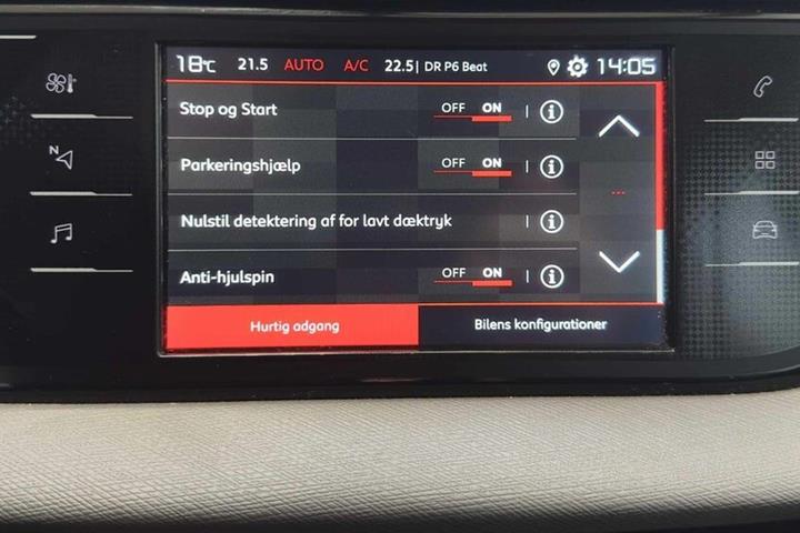 Sølv Citroën Grand C4 SpaceTourer fra 2019