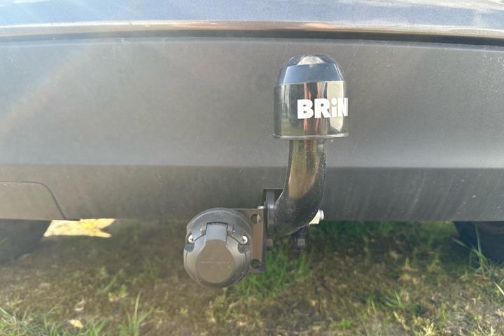Grå Ford Fiesta fra 2015