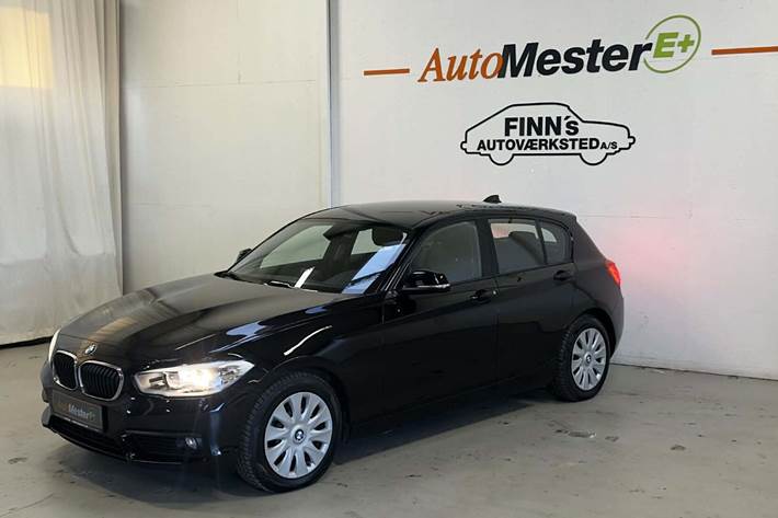 Sort BMW 116d fra 2017