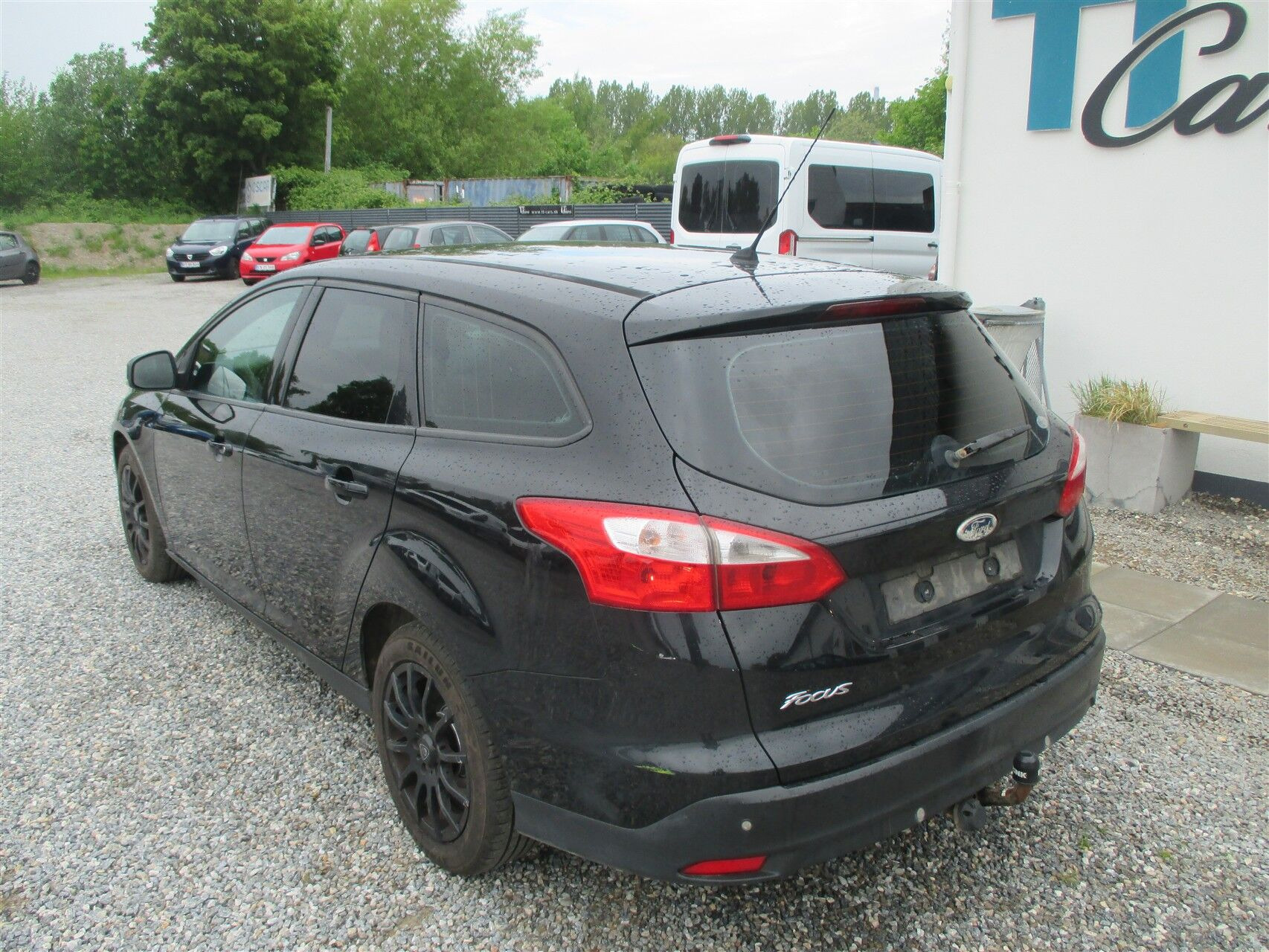 Sort Ford Focus fra 2011