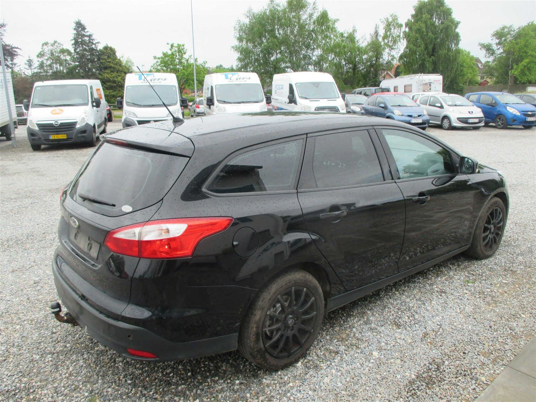 Sort Ford Focus fra 2011