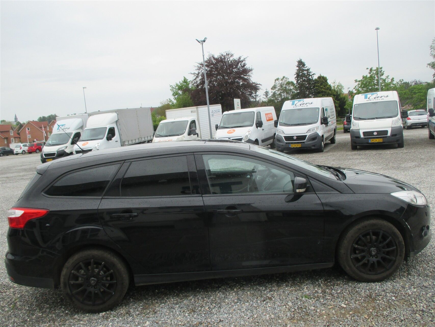 Sort Ford Focus fra 2011