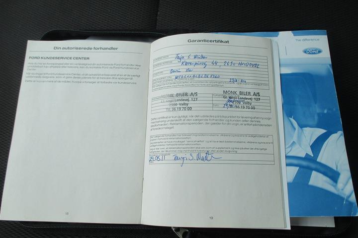 Sort Ford Focus fra 2011