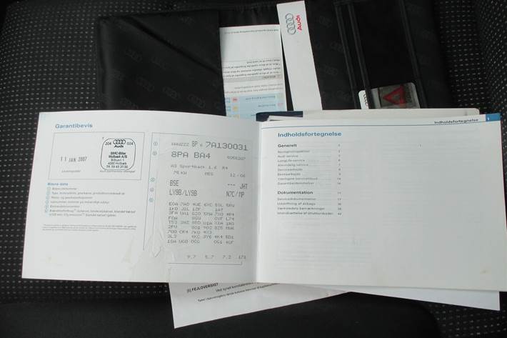 Sort Audi A3 fra 2007