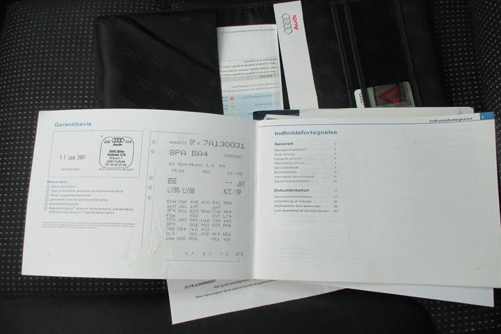 Sort Audi A3 fra 2007