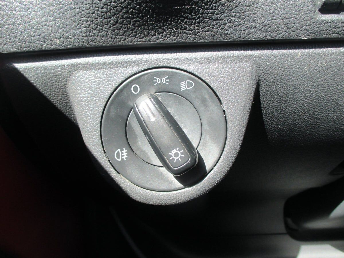Rød Skoda Citigo fra 2015