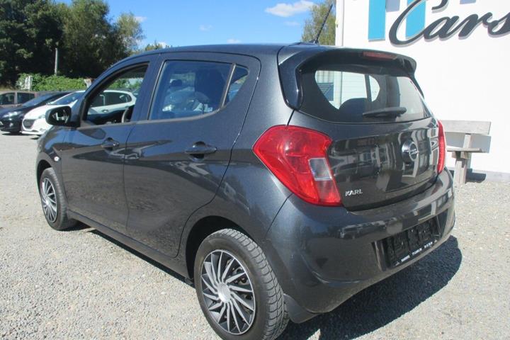 Grå Opel Karl fra 2017