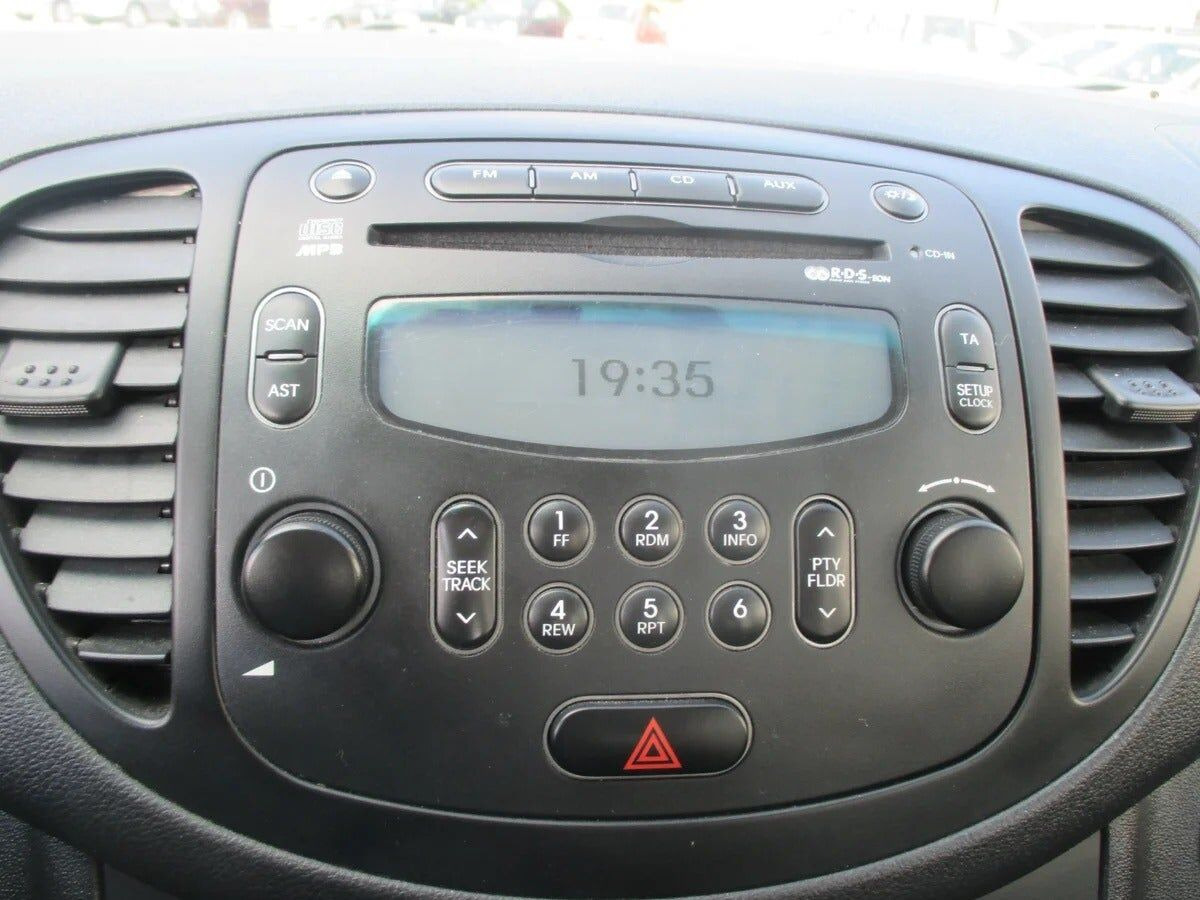 Hvid Hyundai i10 fra 2012