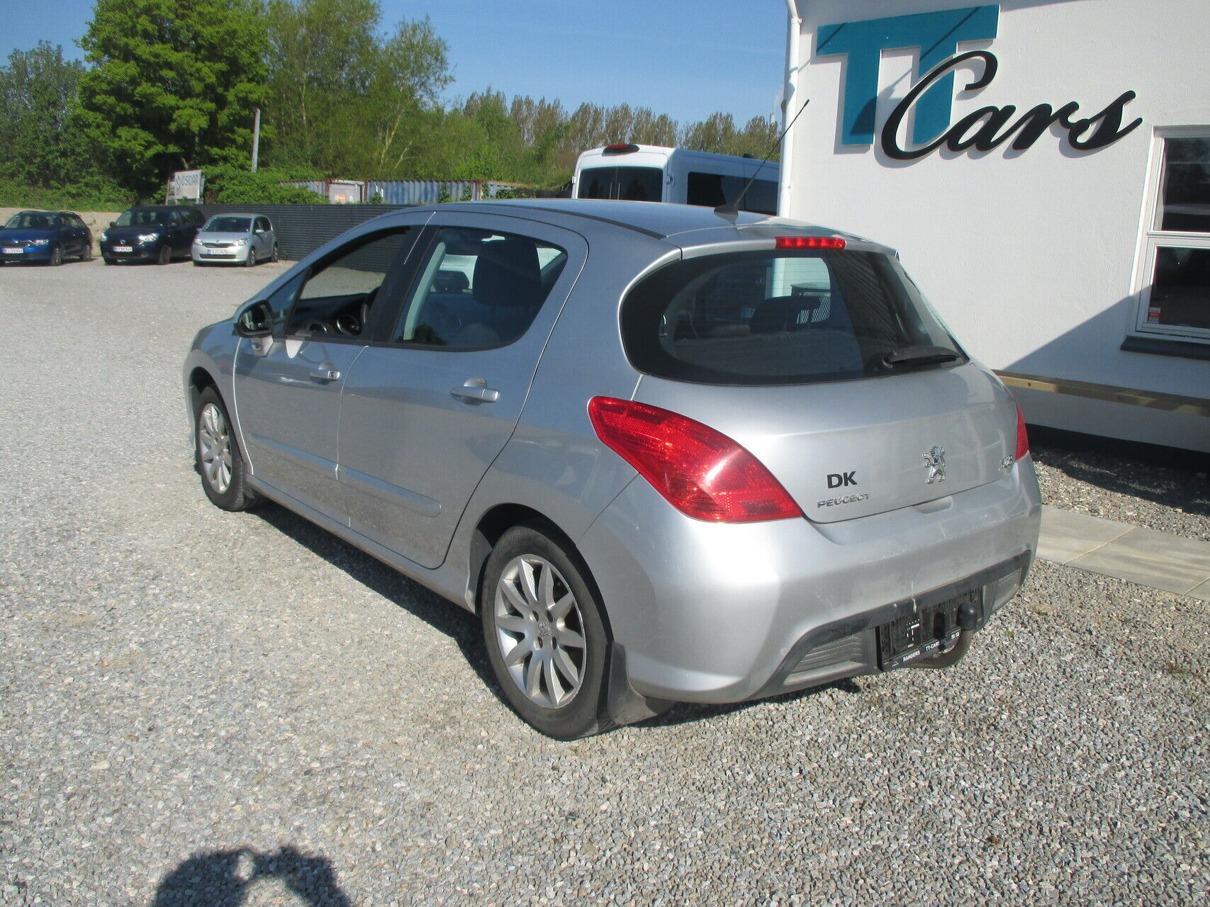 Sølv Peugeot 308 fra 2010
