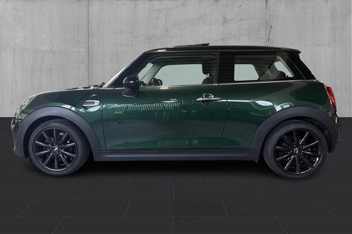 Grøn Mini Cooper fra 2019