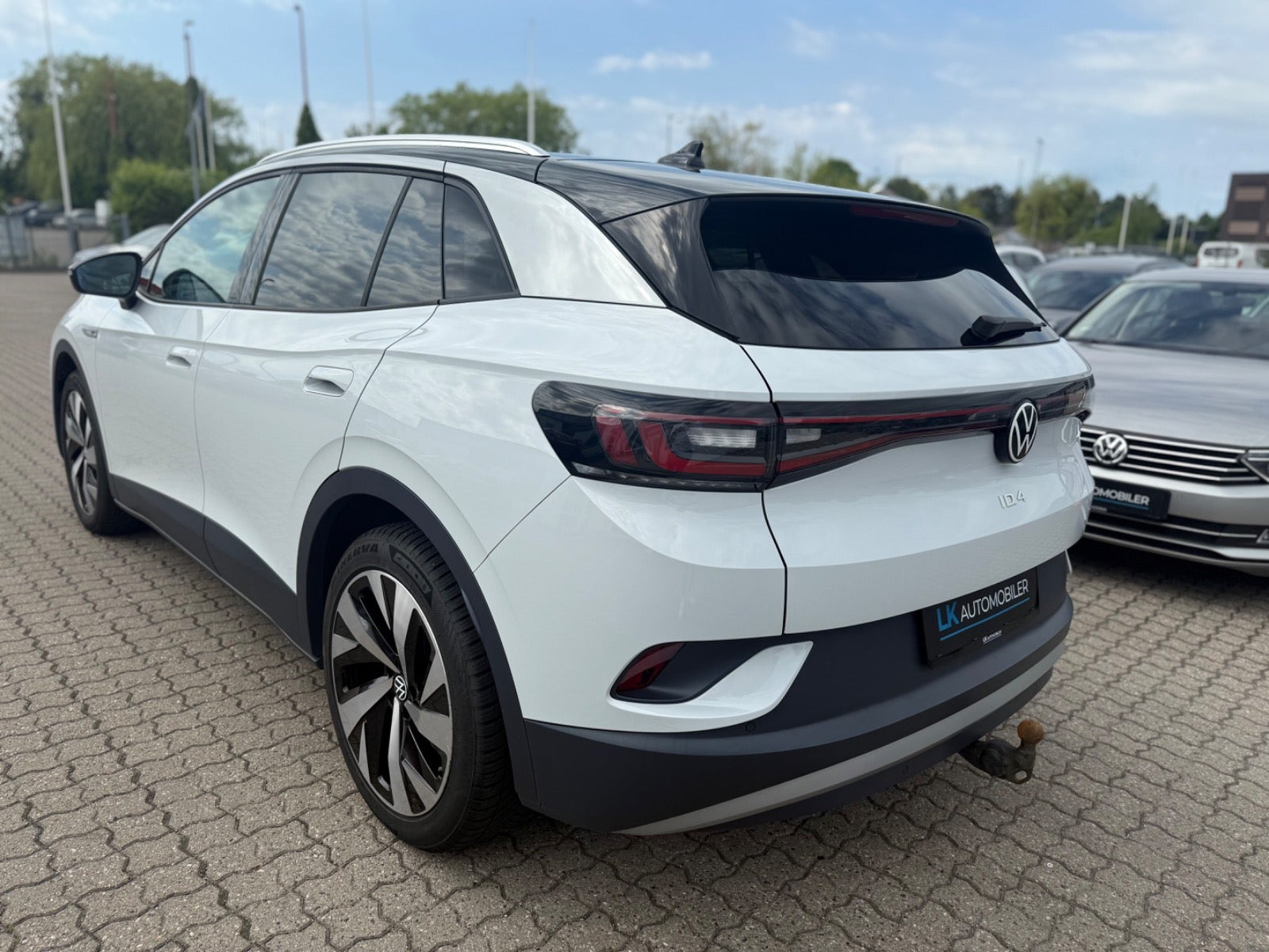 Hvid VW ID.4 fra 2021