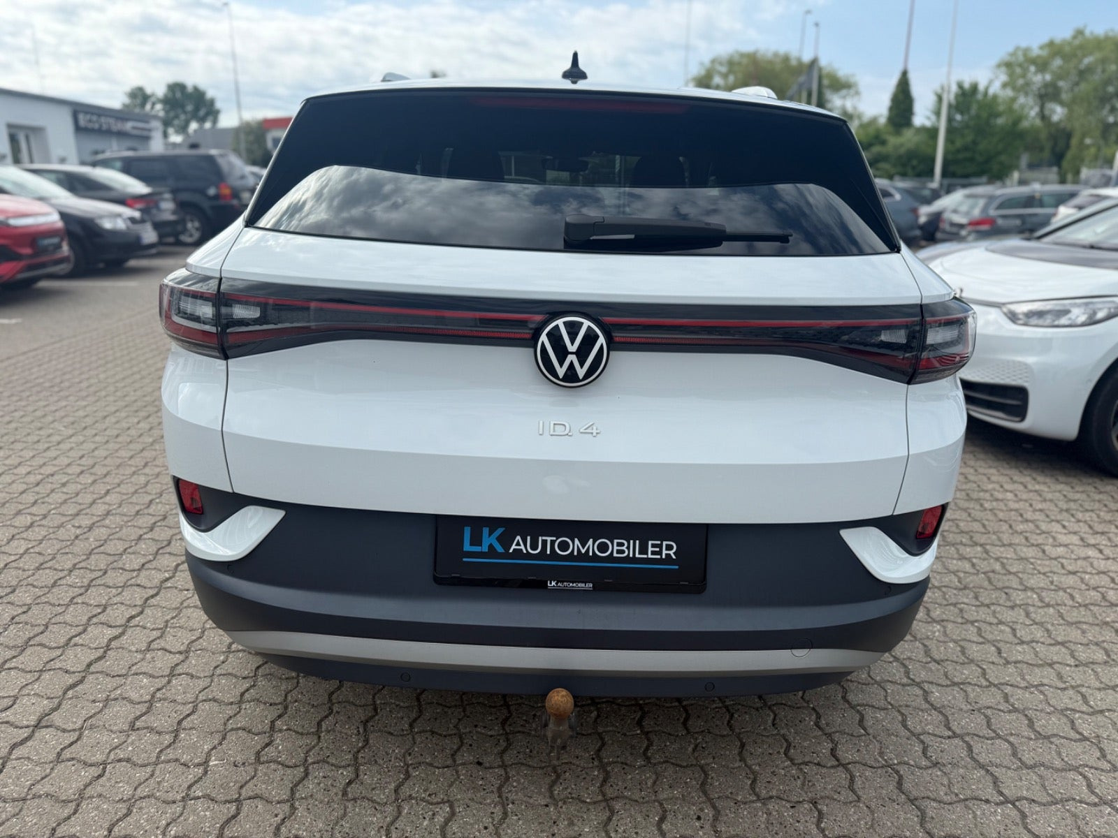 Hvid VW ID.4 fra 2021