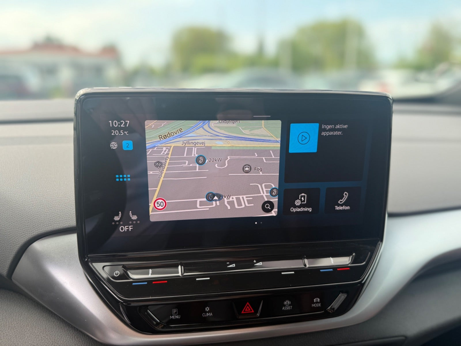 Hvid VW ID.4 fra 2021