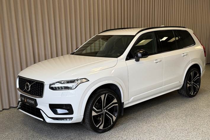 Hvid Volvo XC90 fra 2019