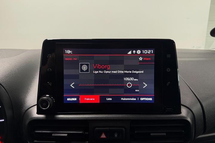Sort Citroën Berlingo fra 2020