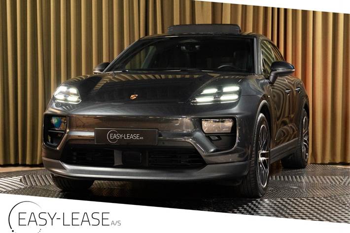 Grå Porsche Macan fra 2025