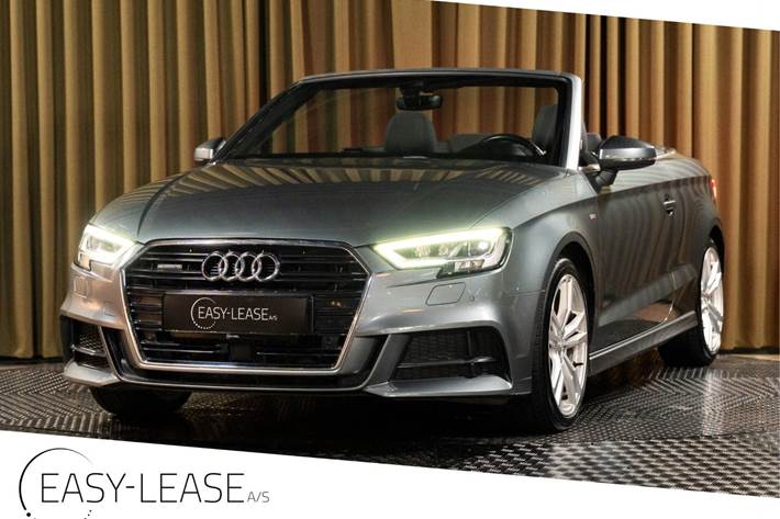 Grå Audi A3 fra 2020