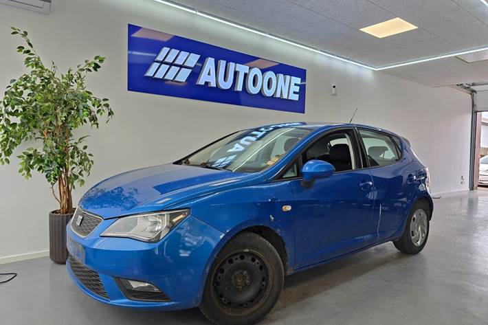 Blå Seat Ibiza fra 2013