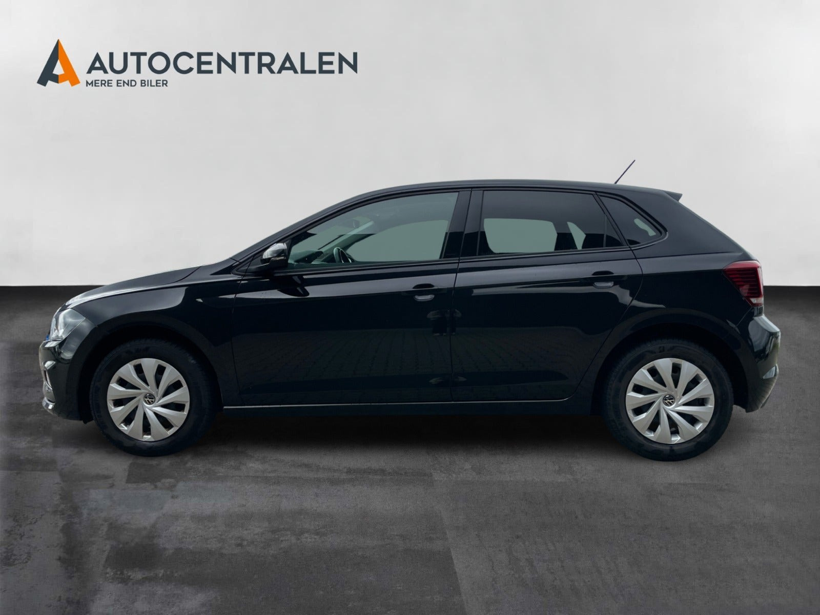 Sort VW Polo fra 2021