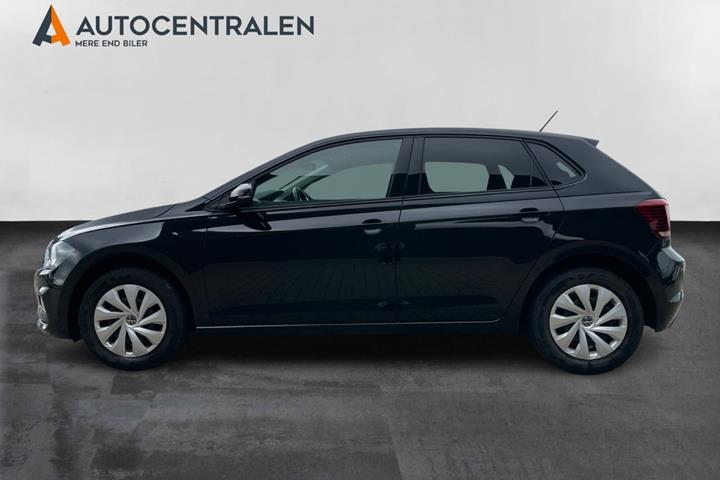 Sort VW Polo fra 2021