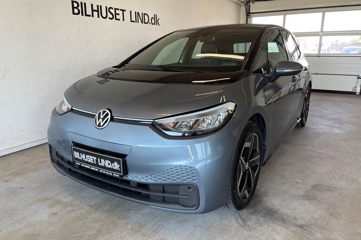 Blå VW ID.3 fra 2022