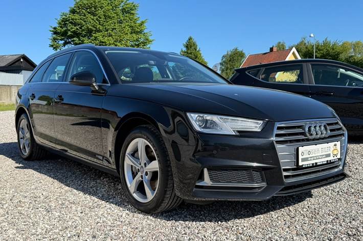 Sort Audi A4 fra 2019