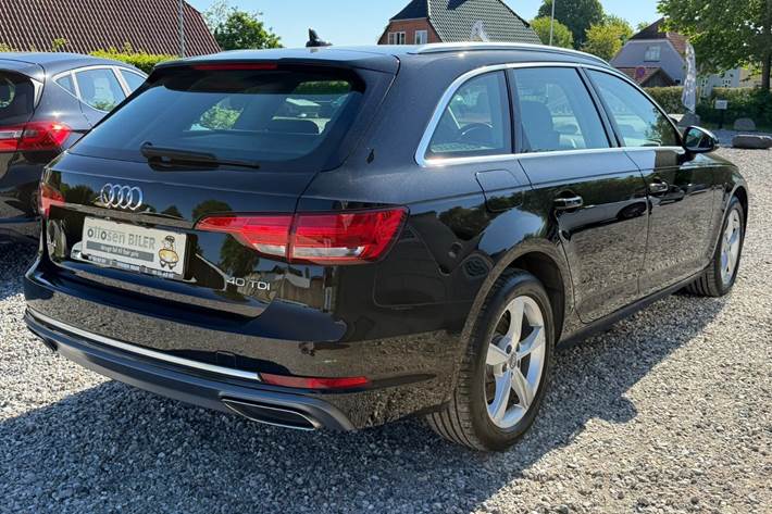 Sort Audi A4 fra 2019