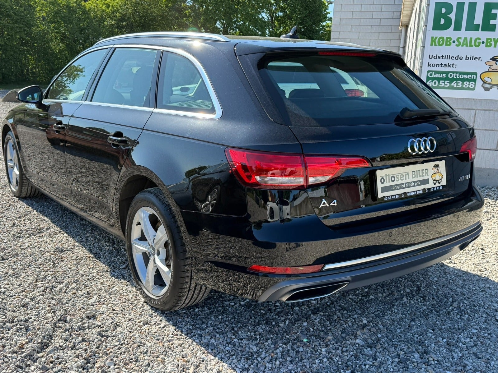 Sort Audi A4 fra 2019