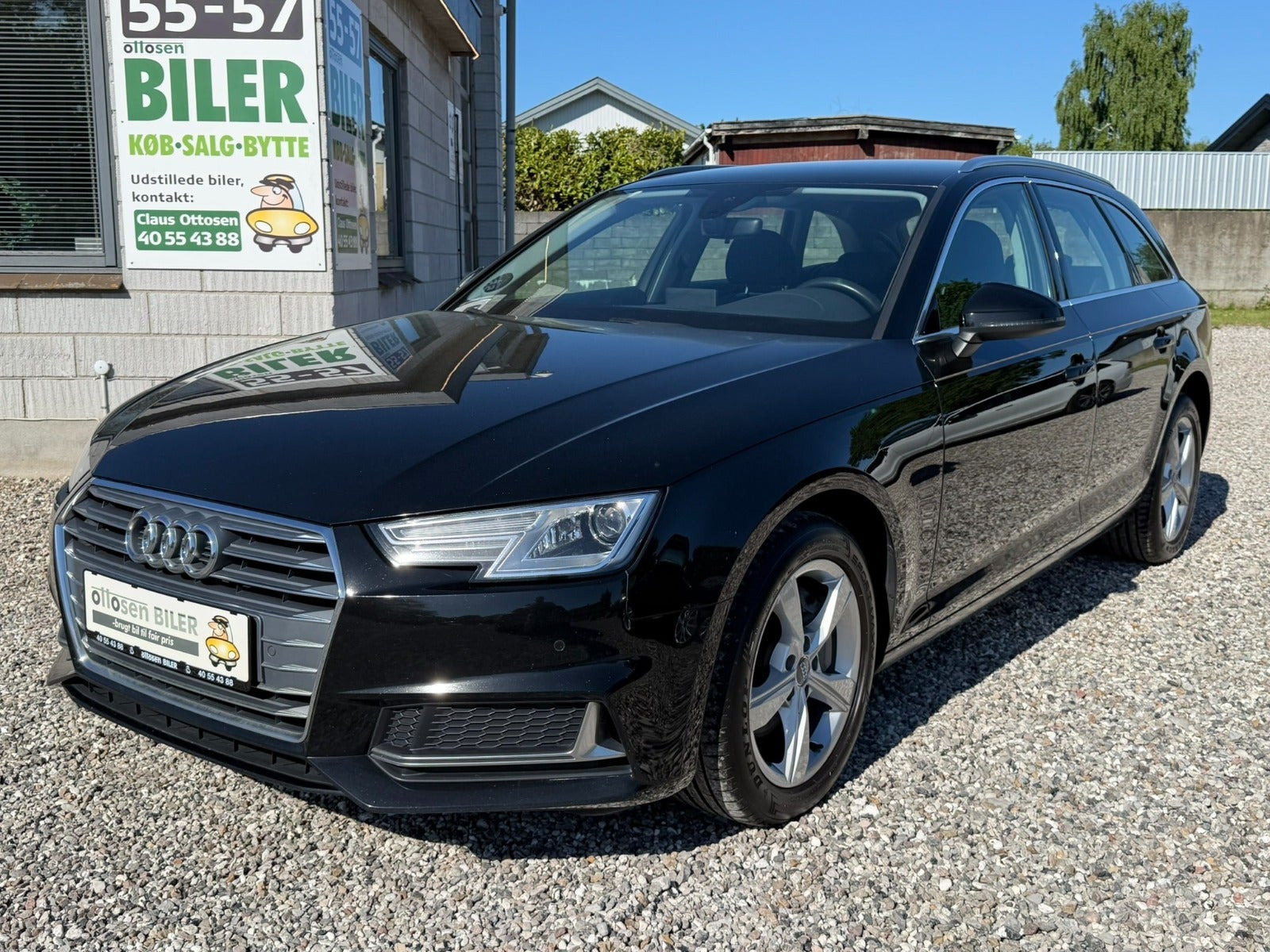 Sort Audi A4 fra 2019