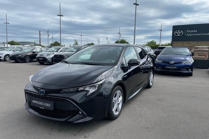Sort Toyota Corolla fra 2020