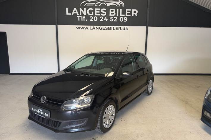 Sort VW Polo fra 2014