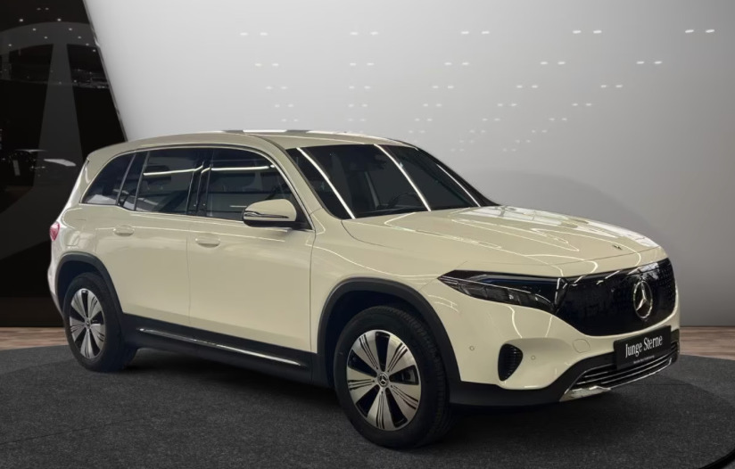 Hvid Mercedes EQB250+ fra 2025