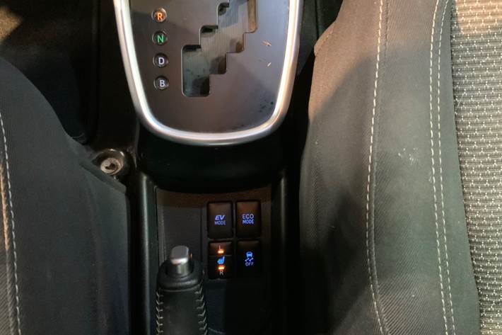Sort Toyota Yaris fra 2017