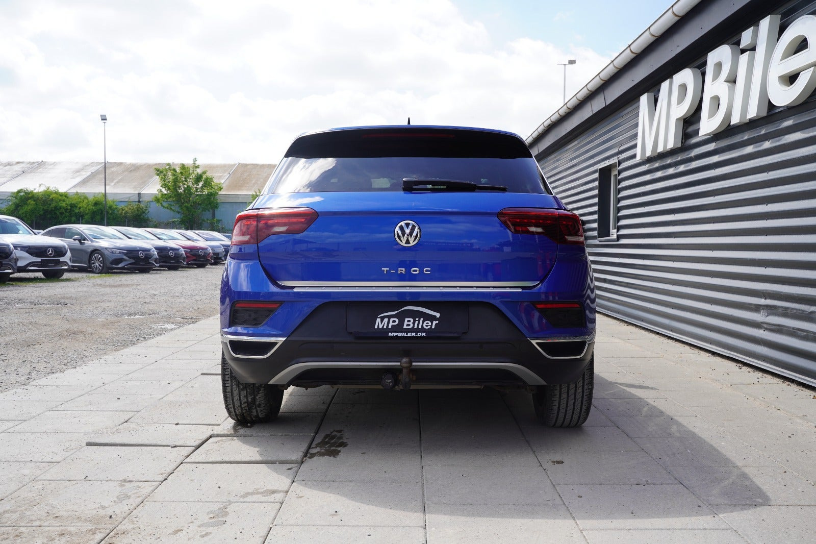 Blå VW T-Roc fra 2019