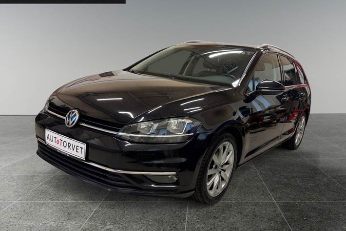 Sort VW Golf VII fra 2018