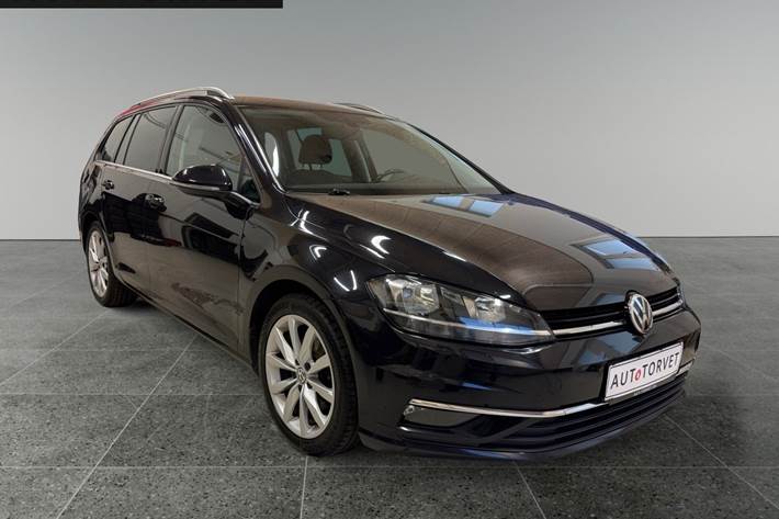 Sort VW Golf VII fra 2018