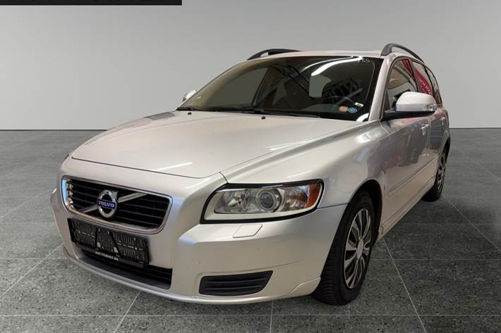 Sølv Volvo V50 fra 2011